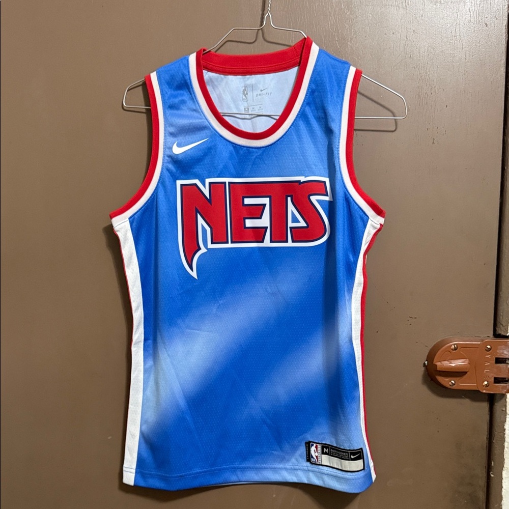 Brooklyn Nets Nike Blank City Edition Hardwood Classic Jersey Youth Medium